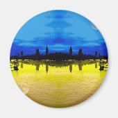 London Skyline Magneet (Voorkant)