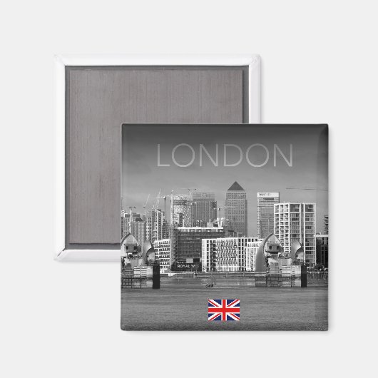 London Skyline Magneet (Voorkant / Achterkant)