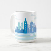 London Skyline Mok (Voorkant links)