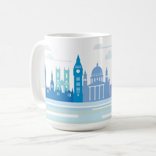 London Skyline Mok (Voorkant links)