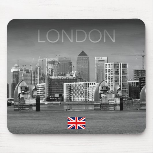 London Skyline Muismat (Voorkant)