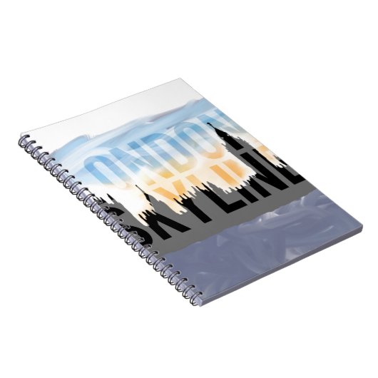 LONDON skyline Notitieboek (Rechterzijde)