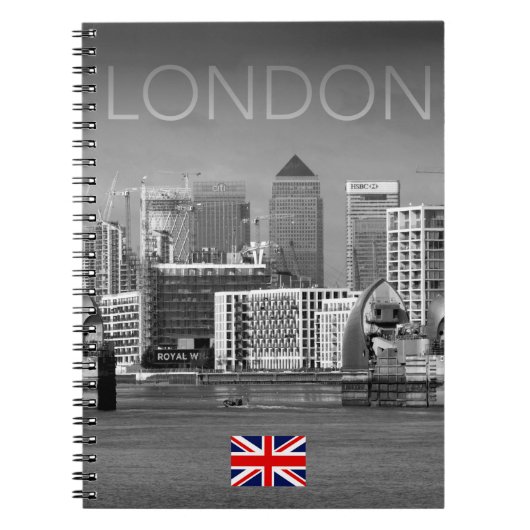 London Skyline Notitieboek (Voorkant)