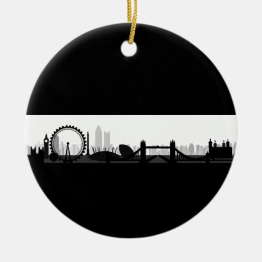 London Skyline Ornament (Voorkant)
