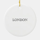 London Skyline Ornament (Achterkant)