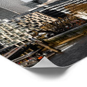 London Skyline Panorama gift Poster (Hoek)