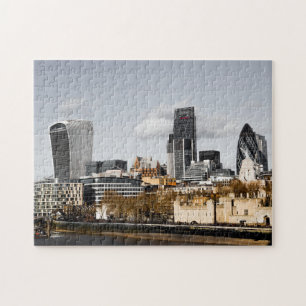 London Skyline Panorama gift Poster Legpuzzel