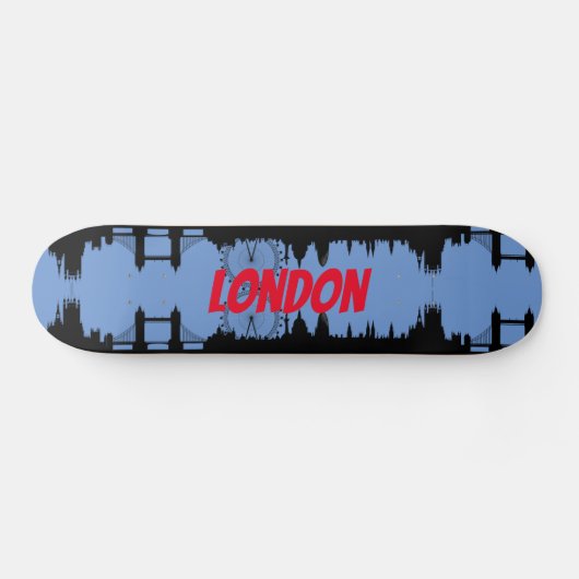 London Skyline Persoonlijk Skateboard (Horizontaal)