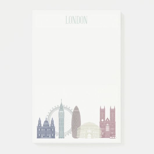 London Skyline Post-it® Notes (Voorkant)