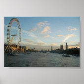 London Skyline Poster (Voorkant)