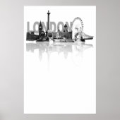 London Skyline Poster (Voorkant)