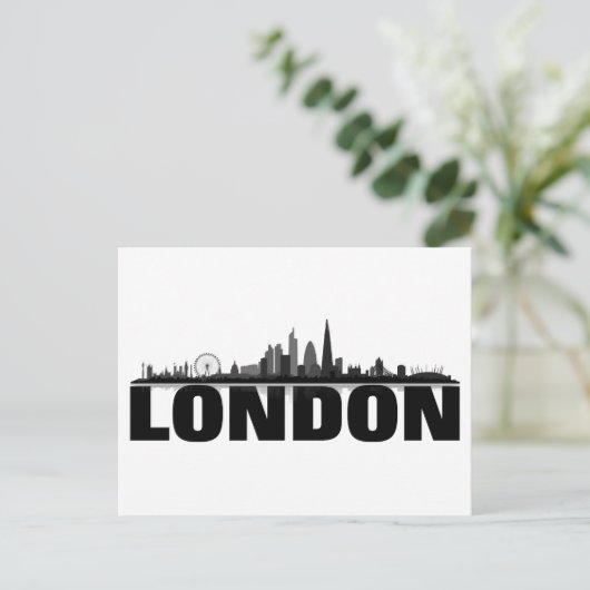 London Skyline Postkarte Briefkaart (Staand voorkant)