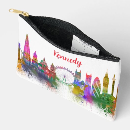 London Skyline - Rainbow Etui (Open)