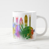 London Skyline - Rainbow Grote Koffiekop (Rechts)