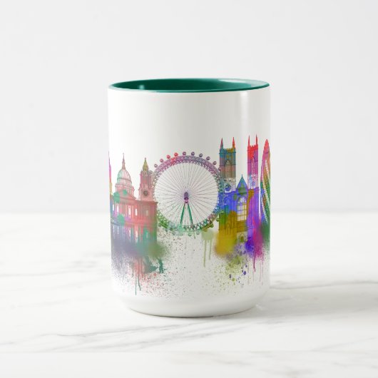 London Skyline - Rainbow Mok (Midden)