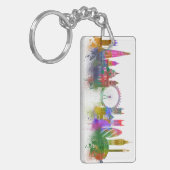 London Skyline - Rainbow Sleutelhanger (Voorkant Links)