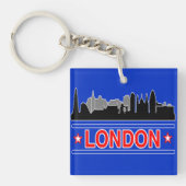 London Skyline Sleutelhanger (voorkant)