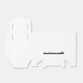 London Skyline Theme Party Favor Boxes Bedankdoosjes (Uitgevouwen)