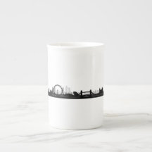 London Skyline Theme Tea Mok