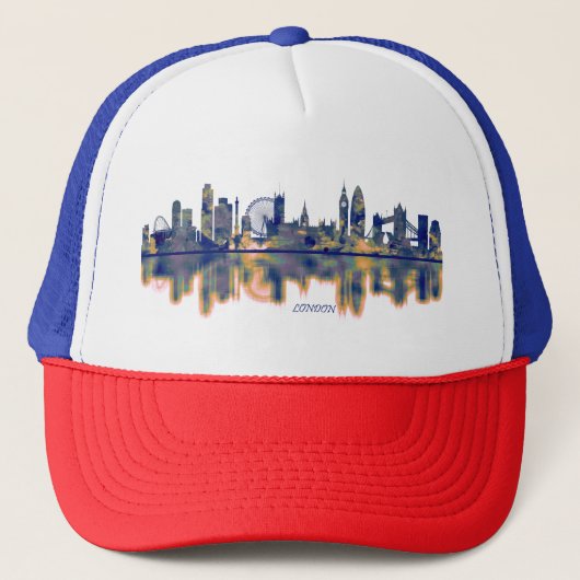 London Skyline Trucker Pet (Voorkant)