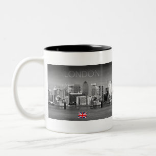 London Skyline Tweekleurige Koffiemok