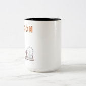 London Skyline Tweekleurige mok van 15 oz. (Center)