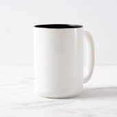 London Skyline Two Tone 15 oz. Mug Tweekleurige Koffiemok (Voorkant rechts)