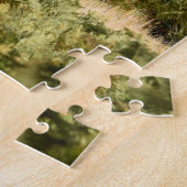 London Skyline van Richmond Park - 20x20 inch Legpuzzel (Zijkant)