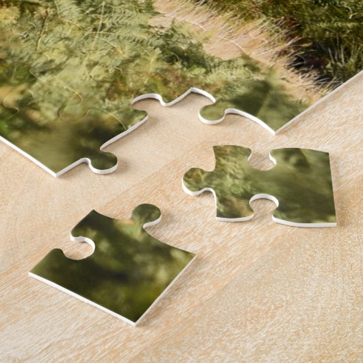 London Skyline van Richmond Park - 20x20 inch Legpuzzel (Zijkant)