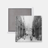 London Slums, 1899 Magneet (Voorkant / Achterkant)