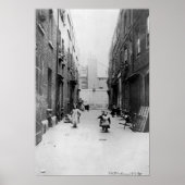 London Slums, 1899 Poster (Voorkant)