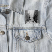 London Slums, 1899 Vierkante Button 5,1 Cm (In situ)