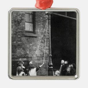 London Slums, c.1900 Metalen Ornament