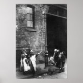 London Slums, c.1900 Poster (Voorkant)