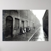 London Slums, c.1900 Poster (Voorkant)