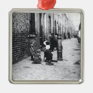 London Slums Metalen Ornament