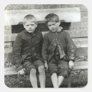 London Slums, The Boys Vierkante Sticker