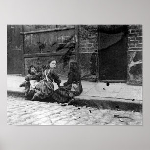 London Slums, Twine Court Poster