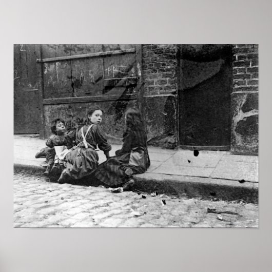 London Slums, Twine Court Poster (Voorkant)