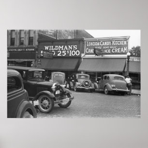 London Snoep Kitchen, 1938 Poster