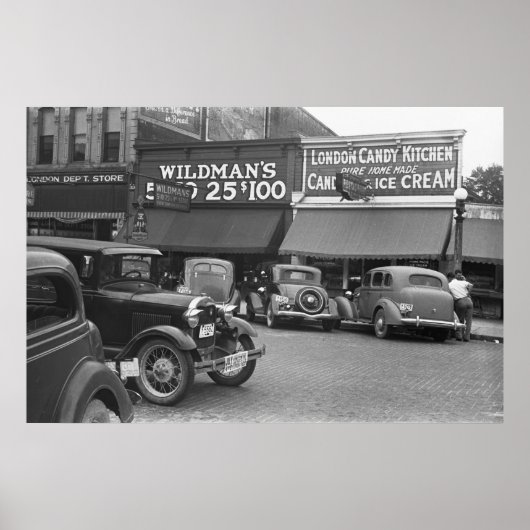 London Snoep Kitchen, 1938 Poster (Voorkant)