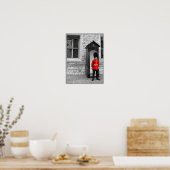 London Soldaat over het poster van Parade (Keuken)