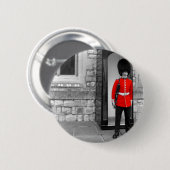 London Soldier Parade-knop Ronde Button 5,7 Cm (Voorkant /achterkant)