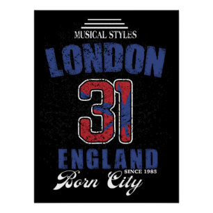 London Soundscape Perfect Poster