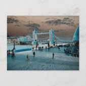 London South Bank selenium toned afbeelding Briefkaart (Voorkant)