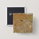 London Southeast Vierkante Button 5,1 Cm (Voorkant /achterkant)