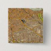 London Southeast Vierkante Button 5,1 Cm (Voorkant)