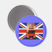 London Souvenir Koelkast Magnet (Voorkant / Achterkant)