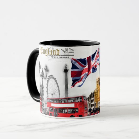 London Souvenir Mok (Voorkant links)