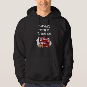 London Souvenir Red Bus Ik heb mijn reis naar Lond Hoodie